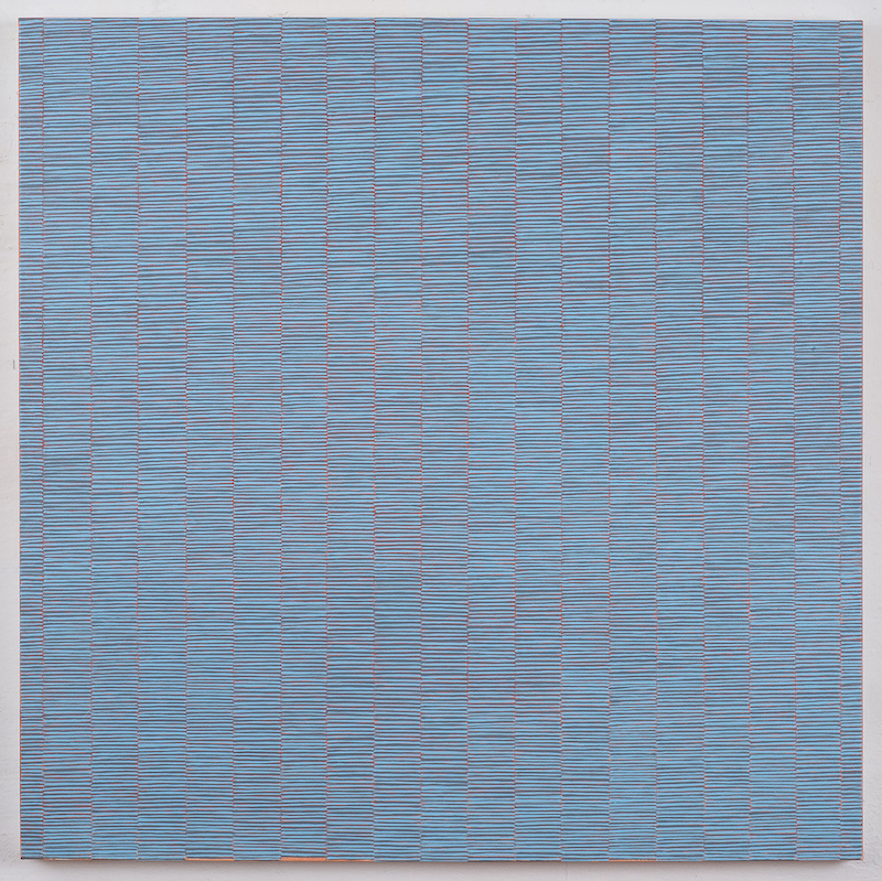 Inger Johanne Grytting, M 7, 2015, oil on canvas, 36 x 36 inches. Courtesy the artist and Westwood Gallery NYC